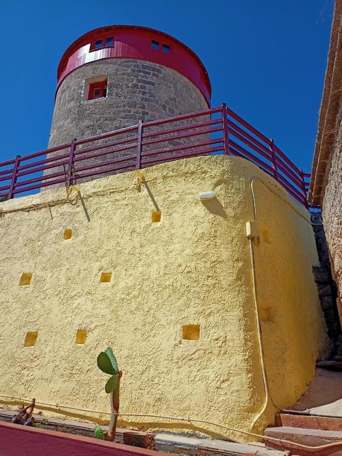 A Medieval Windmill Tower With Magnificent View Rhodes City 外观 照片